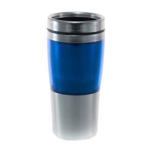 Ποτήρι Θερμός Ανοξείδωτο Χρωματιστό Μπλε 330ml