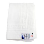 Πατάκι Μπάνιου Βαμβακερό Λευκό 50x70cm