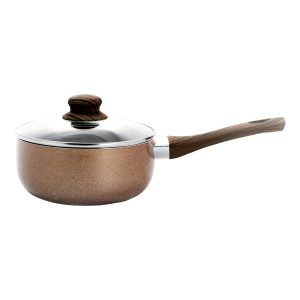 Κατσαρόλα Woodstone Με Εργονομική Λαβή 18×8 cm