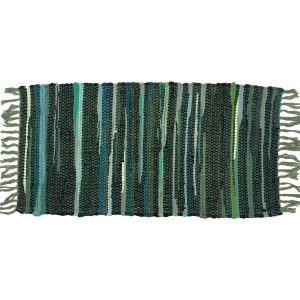 Κουρελού Μονόχρωμη Βαμβακερή 50x100cm Πράσινο