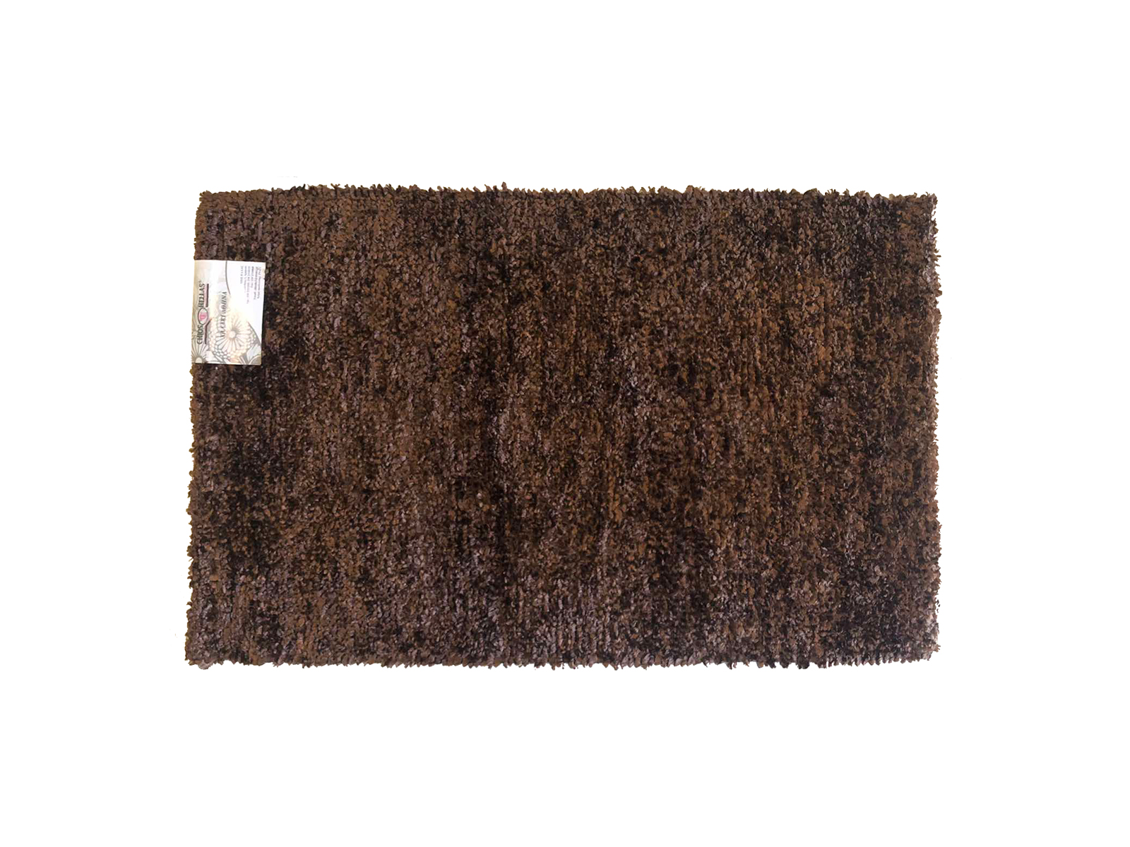 Χαλάκι Κρεβατοκάμαρας Αθηνά 70x135cm Καφέ