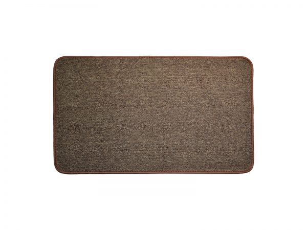 TA033 ALBA KAFE 1600x1200 Ταπέτο με μαύρο λάστιχο Alba 40x60cm Καφέ - Image 1