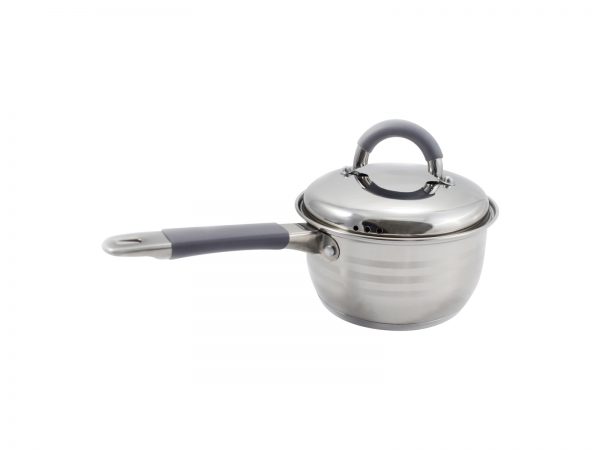 32550 32551 1600x1200 Κατσαρόλα Inox Με Λαβές Σιλικόνης 18 cm - Image 1
