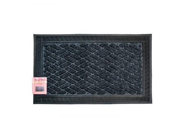 ΠΔ297 PD297 MAIANDROS GREY 1600X1200 Πατάκι Εισόδου 40x60cm Γκρι - Image 1