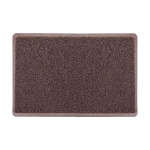 Ποδόμακτρο Αδιάβροχο Πλαστικό Paris Mat 40x60cm Καφέ