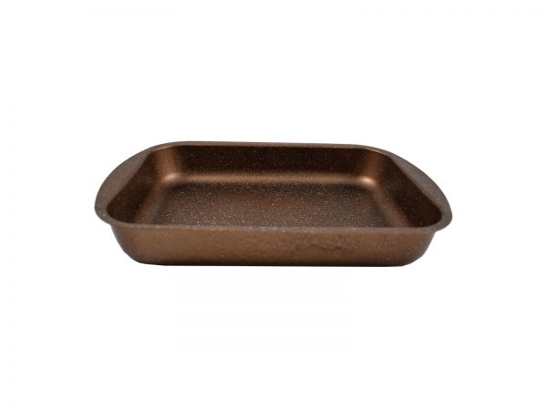 32590 32591 32592 1600x1200 Ταψί Ορθογώνιο Woodstone Αλουμίνιο με επίστρωση μάρμαρο 25x18 cm - Image 1