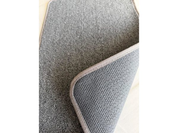 Ταπέτο με μαύρο λάστιχο Alba 50x80cm Γκρι - Image 2