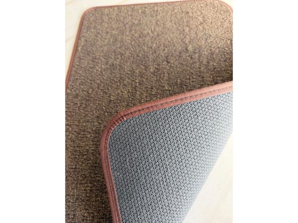 Ταπέτο με μαύρο λάστιχο Alba 50x80cm Καφέ - Image 2