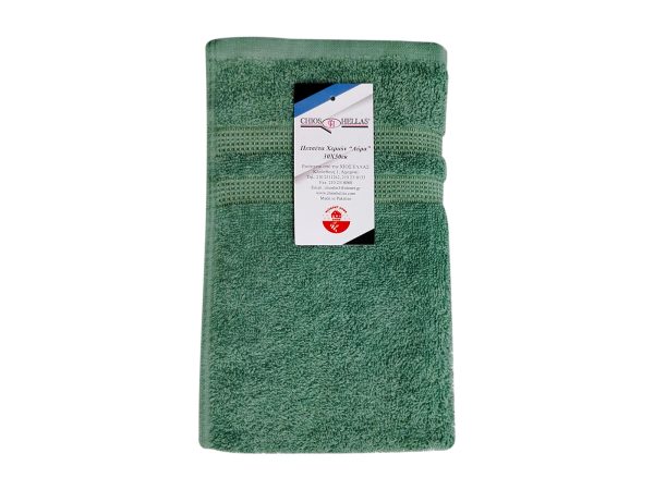 35122 green 1600X1200 Πετσέτα Χεριών Αύρα 30x50cm Πράσινο - Image 1
