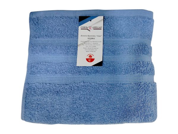 35123 l blue 1600X1200 Πετσέτα Προσώπου Αύρα 50x90cm Σιέλ - Image 1