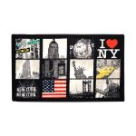 Χαλάκι Κρεβατοκάμαρας City Με Λάστιχο 57x190cm σχέδιο 3