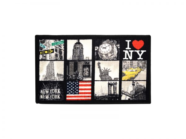 XL073 ΧΛ073 CITY ΝΟ 3 1600x1200 Χαλάκι Κρεβατοκάμαρας City Με Λάστιχο 57x190cm σχέδιο 3 - Image 1