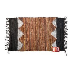 Δερμάτινο Χαλάκι Με Σχέδιο 80x160cm no 18