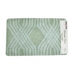 Πατάκι Μπάνιου Βαμβακερό Isabella 40x65cm Πράσινο