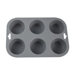 Φόρμα Muffin Σιλικόνης 6 Θέσεων 24x16 cm