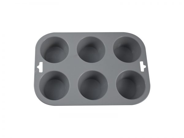 32651 (1) 1600X1200 Φόρμα Muffin Σιλικόνης 6 Θέσεων 24x16 cm - Image 1