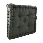 Μαξιλάρι Στρώμα Βαμβακερό Μονόχρωμο 40×40 cm Πράσινο Λαδί