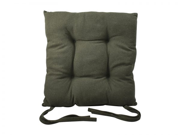 MA027 ΜΑ027 KHAKI2 1600X1200 Μαξιλάρι Καρέκλας Μονόχρωμο 40x40cm Πράσινο Λαδί - Image 1