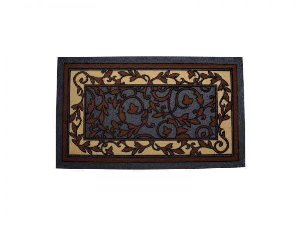 ΤΑ198 TA198 FORMA leaves 1600X1200 Ταπέτο Forma σχέδιο Φύλλα 40x70 cm Ανακυκλωμένη Βάση Με Λάστιχο και Επιφάνεια Πολυαμιδιου - Image 1