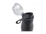 Μπουκάλι Θερμός Με Χερούλι Σιλικόνης 500ml Γκρι - Image 2