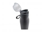 Μπουκάλι Θερμός Με Χερούλι Σιλικόνης 500ml Γκρι - Image 3