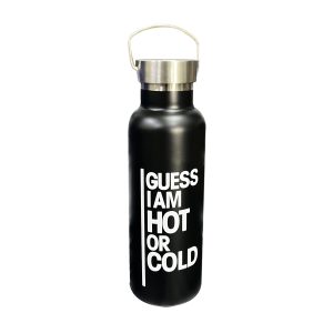Μπουκάλι Θερμός Hot Cold 500ml Μαύρο