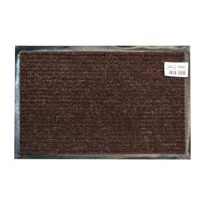 Ποδόμακτρο Μοκέτα Λάστιχο 50x80cm Καφέ