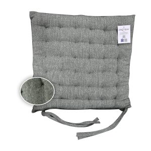 Μαξιλάρι Καρέκλας Μονόχρωμο 40x40cm Λαδί ΜΑ029