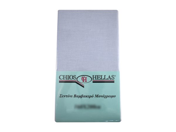 35208 35209 35210 35211 GREY 1600X1200 Σεντόνι Μονόχρωμο 160x200 cm Υπέρδιπλο Γκρι - Image 1