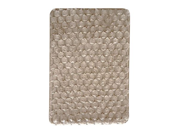 31930 rabbit beige 2 1600x1200 Χαλάκι Γούνα Rabbit Ανάγλυφο 60x90 cm Μπεζ - Image 1