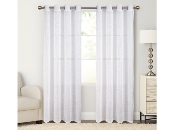 Κουρτίνα Δωματίου Armonia 140x260 cm Λευκό - Image 1