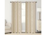 Κουρτίνα Δωματίου Lily 140x260 cm Μπεζ