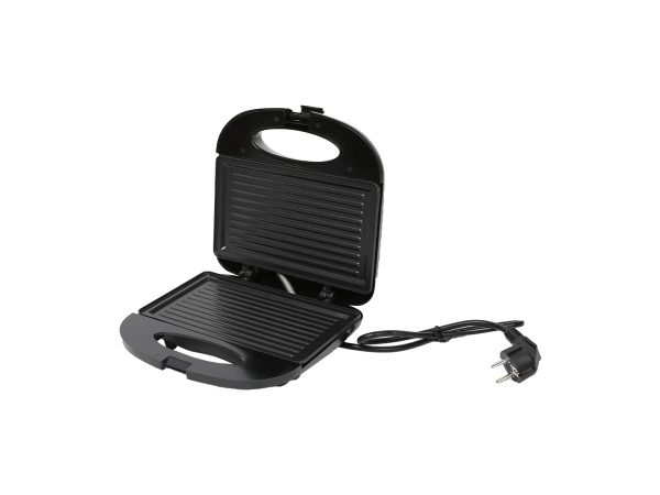 Chios Hellas Τοστιέρα 2 Θέσεων Inox Μαύρη 750W - Image 2