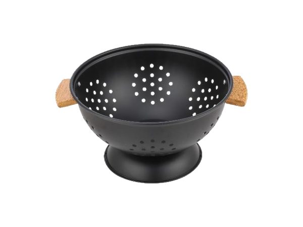 Σουρωτήρι Black Line Με Ξύλινες Λαβές 24 cm - Image 1