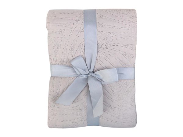 Κουβερλί Μονόχρωμο Μονό Μπεζ 150x240 cm - Image 2