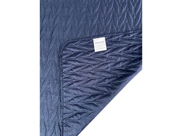 Κουβερλί Μονόχρωμο Μονό Μπλε 150x240 cm - Image 3