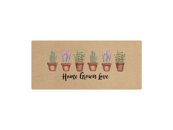 31942 NO 3 1600X1200 Ταπέτο Miami 50x115 cm Κουζίνας Αντιολισθητικό Απορροφητικό Όψη λινού ψάθας No 3 - Image 1