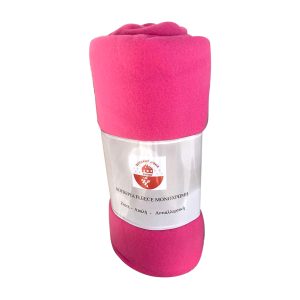 Κουβέρτα Fleece Διπλή Μονόχρωμη 200×220 cm 35078 Ροζ