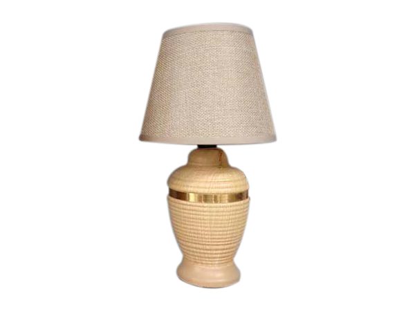55045 beige 1600x1200 Φωτιστικό Επιτραπέζιο Κεραμικό 28 cm Μπεζ - Image 1