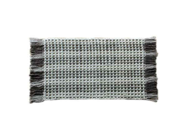 Χαλάκι Βαμβακερό Ναυσικά 67x180cm Μπεζ Καφέ - Image 1