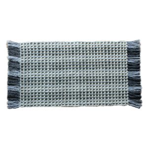 Χαλάκι Βαμβακερό Ναυσικά 67x140cm Γκρι Μπεζ