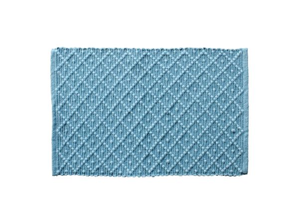 Χαλάκι Lora Βαμβακερό 67x180cm Σιέλ - Image 1