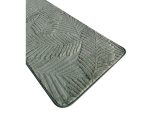 Ταπέτο Microfiber Φύλλα Ανάγλυφο 60x180 cm Πράσινο - Image 2