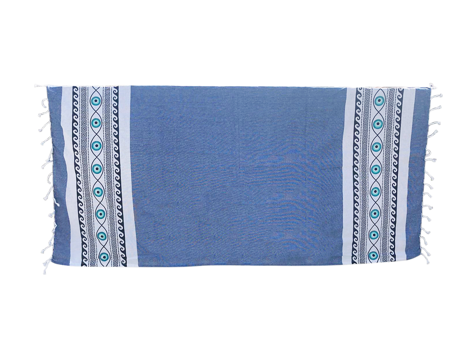35144 blue 1600x1200 2 Πετσέτα Θαλάσσης Με Σχέδιο 90x170cm Γαλάζιο - Image 1