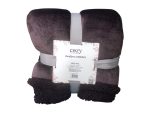 Κουβέρτα Sherpa 150×200cm Μπορντώ Σκούρο