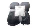 Κουβέρτα Sherpa 150×200 cm Γκρι